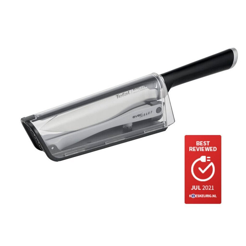 Load image into Gallery viewer, Tefal ever sharp k25690 koksmes 16,5 cm + slijper

