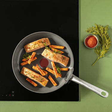Tefal renew+ koekenpan - ø24 cm - keramisch - pfas-vrij - geschikt voor inductie