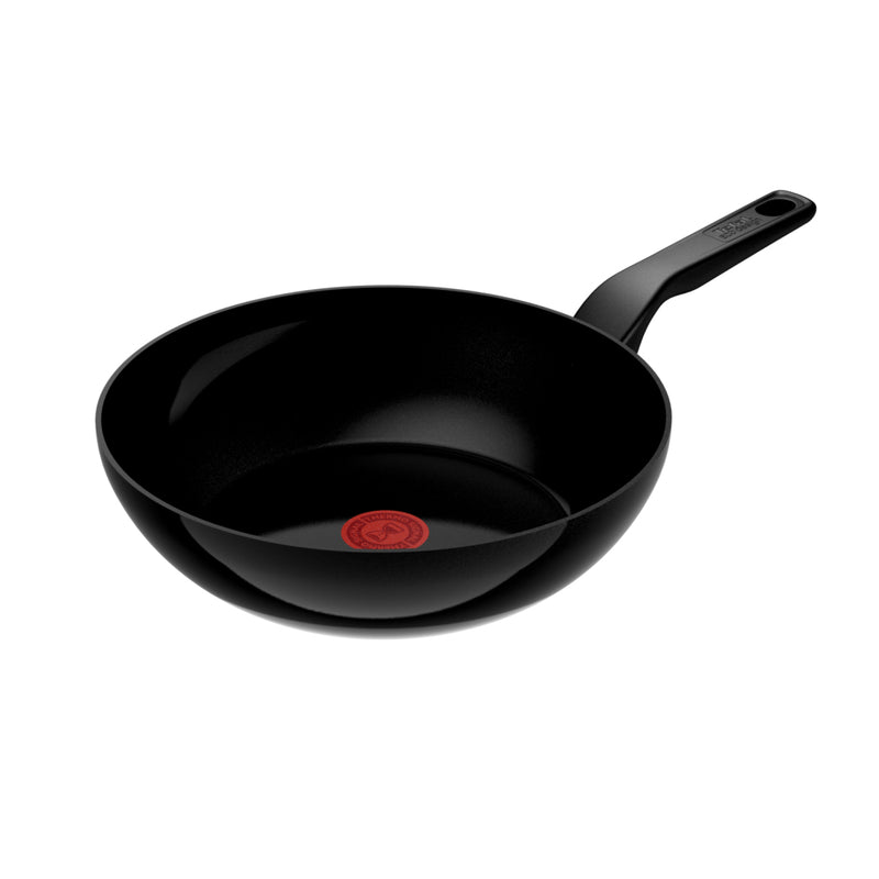 Load image into Gallery viewer, Tefal kookgerei tefal renew black wokpan 28 cm zwart
