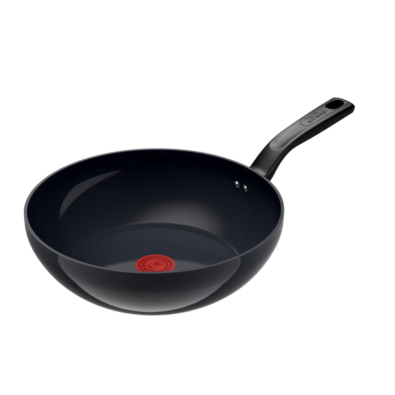 Load image into Gallery viewer, Tefal c47619 change black keramische wokpan 28 cm zwart
