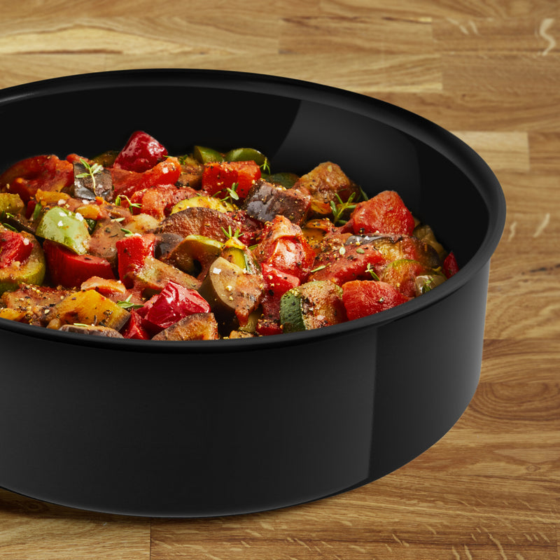 Load image into Gallery viewer, Tefal c47632 change black keramische hapjespan 24 cm zwart
