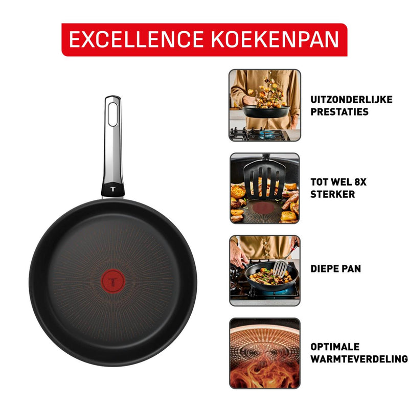 Load image into Gallery viewer, Tefal excellence koekenpan ã˜20cm
