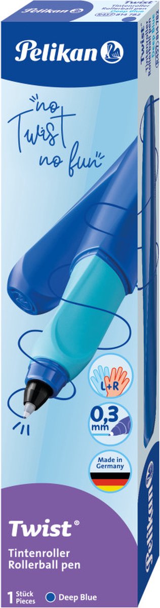 Pelikan rollerball twist deep blue
