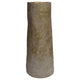 Mansion atmosphere vaas isa beige wit keramek 11.5x29cm