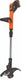 Black+decker snoerloze strimmer lithium-ion 18v 4.0ah, 30cm - stc1840pc-qw