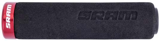 Sram grips locking grips rubber foam black red