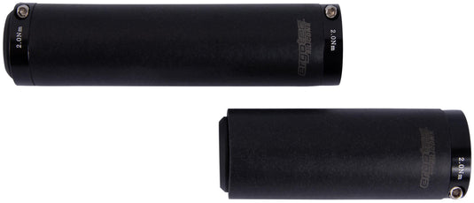 Ergotec handvatset bilbao 130 90mm siliconen zwart