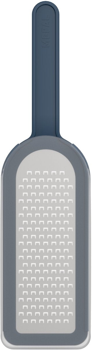 Mepal rasp rvs chef it - 30 cm - keukenrasp - met veiligheidsdeksel - scherpe messen - vaatwasmachinebestendig - keukengerei - navy