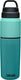 Camelbak multibev vacuum rvs - waterfles met afneembare koffie theebeker - 650 ml + 500 ml - groen groen (coastal lagoon)