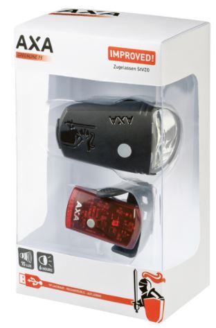 Lighting set axa greenline-15 usb on/off