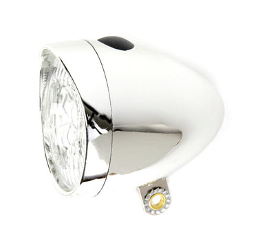 Ikzi koplamp light retro chroom 11 lux