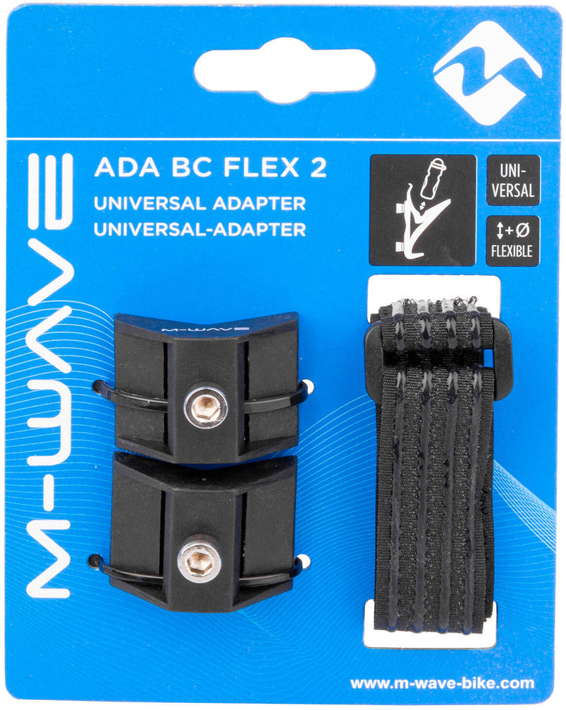 Load image into Gallery viewer, M-wave bidonhouder adapter ada bc flex 2 bot.cage adapter ada bc flex 2 black

