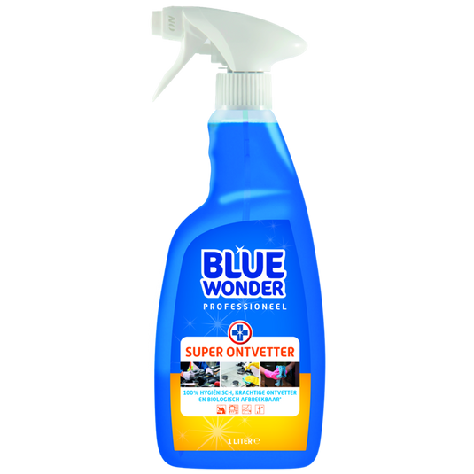 Blue wonder 1070320 - superontvetter 1l prof. 1l | 6 stuks