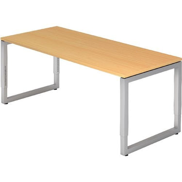Bach bureau hammerer vrs19 6 melamine 180x80cm beuken
