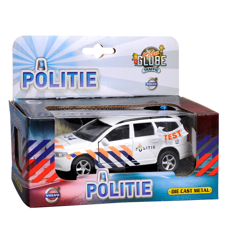 Load image into Gallery viewer, Kids globe politie volvo v70 licht geluid
