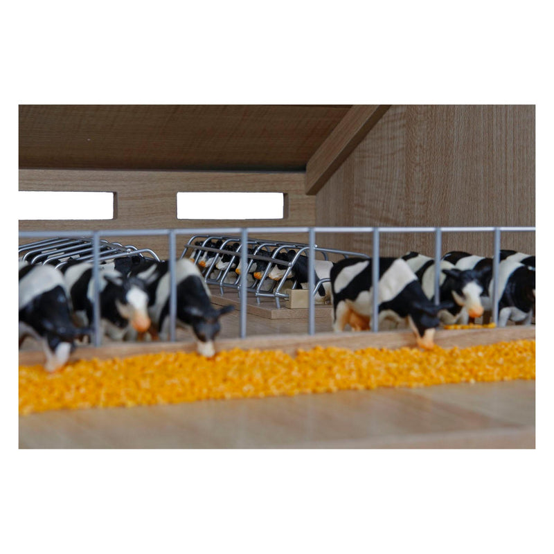 Load image into Gallery viewer, Kids globe koe zwart wit staand 1:32, 2st
