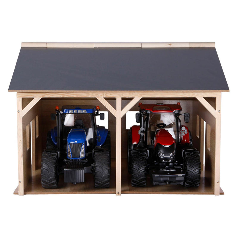 Load image into Gallery viewer, Kids globe landbouwloods voor 2 tractoren 1:16 55x53x38cm ( exclusief tractoren)

