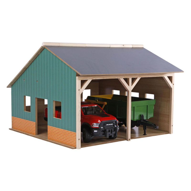 Load image into Gallery viewer, Kids globe landbouwloods voor 2 tractoren 1:16 55x53x38cm ( exclusief tractoren)
