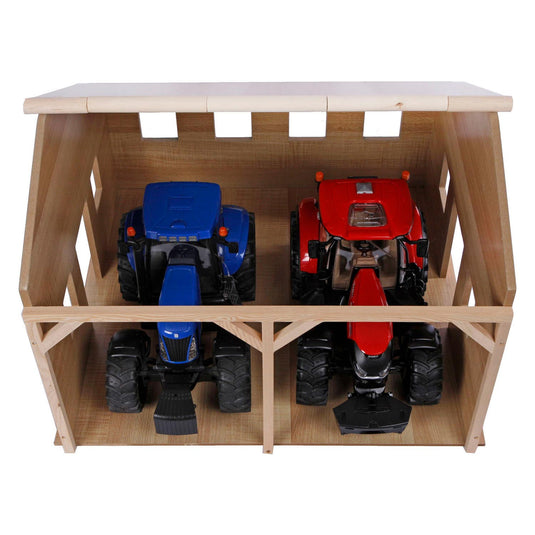 Kids globe loods voor 2 tractoren, 1:16