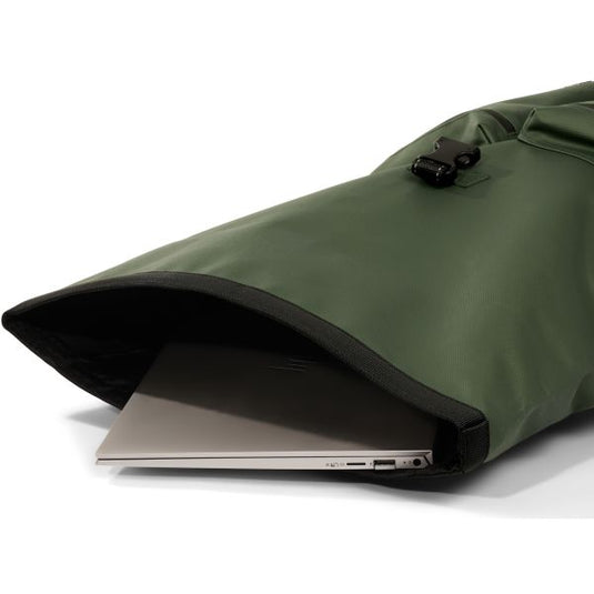 Dutchperfect urban proof backpack rolltop forest green - recycled