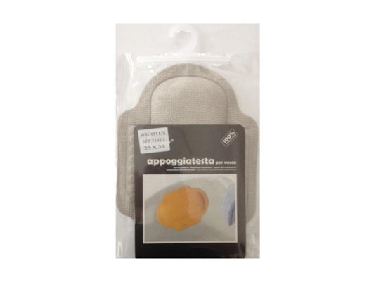Wicotex antislip badkussen 25x34cm grijs