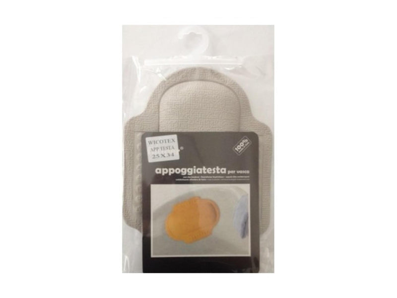 Wicotex antislip badkussen 25x34cm grijs