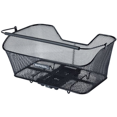 Basil fietsmand base xl achtermand mik 44 x 23 x 17 cm - zwart