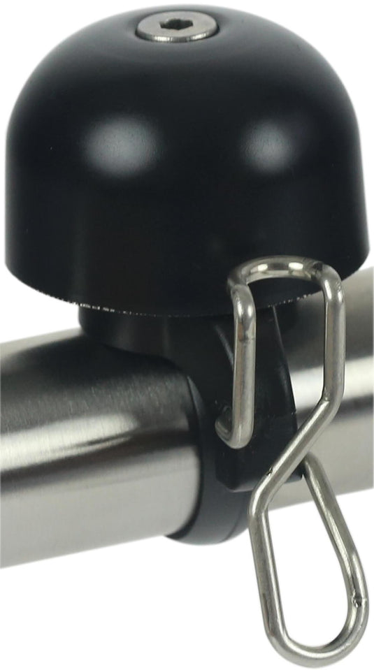 Widek fietsbel paperclip mini bell paperclip mini plastic alu,black