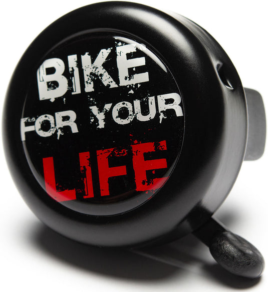Reich fietsbel bike for your life bell bike for your life black