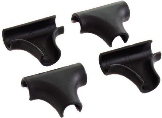 Steco T-signer zwart per 4 past op 16mm voordrager