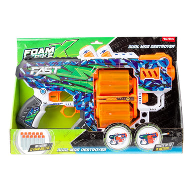 Toi-toys foam strikex pistool fast l met 12 foampijlen