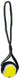 Beeztees fetch tennisbal koord otis - hondenspeelgoed - nylon - 26,5x6,3x6,3cm