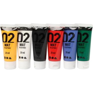 Https: www.cchobby.nl acrylverf-mat-standaardkleuren-6x20-ml-1-doos