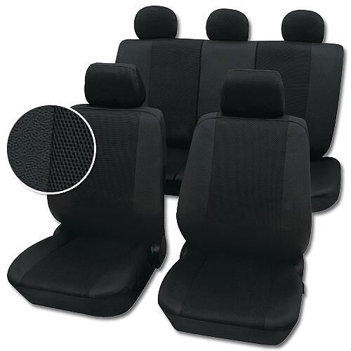 Petex kussen sydney seat covers black 11pcs sydney