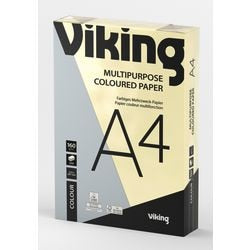 Gekleurd papier od 160g m2 a4 pastel kleur geel