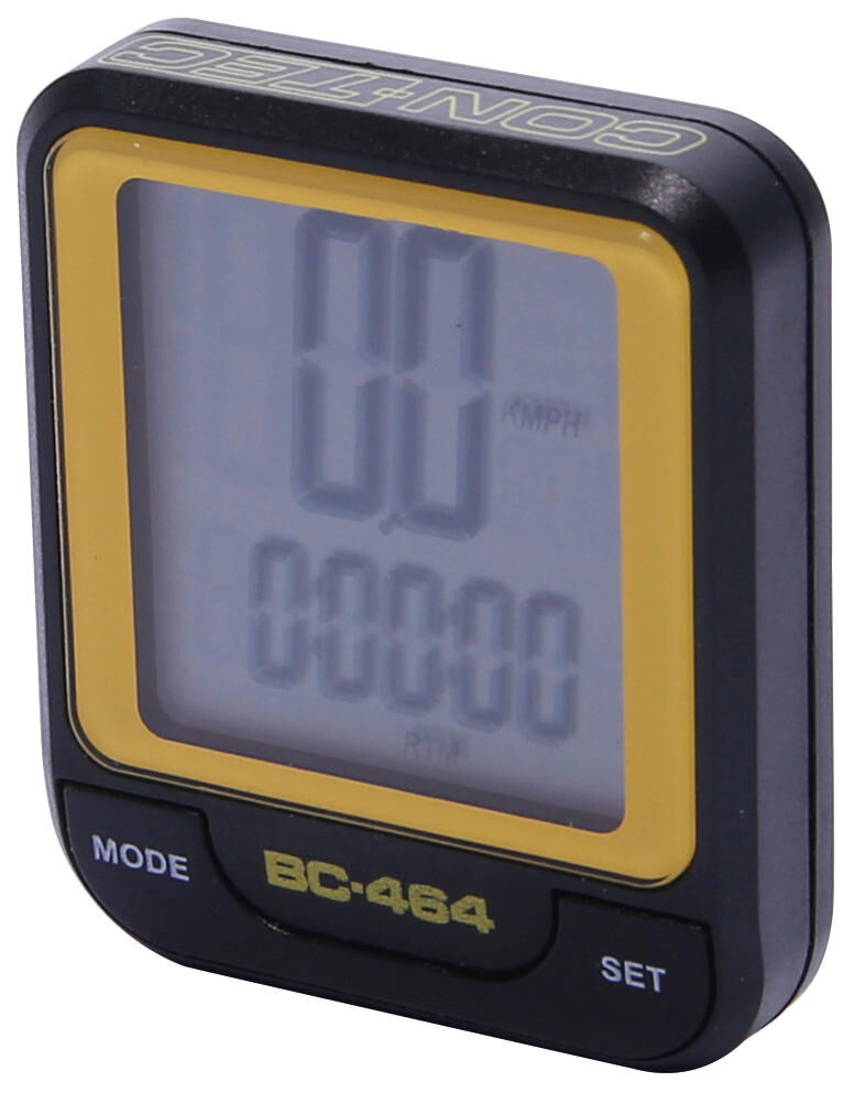 Load image into Gallery viewer, Contec fietscomputer cbc-464 ct computer cbc-464 wire, black neoyellow
