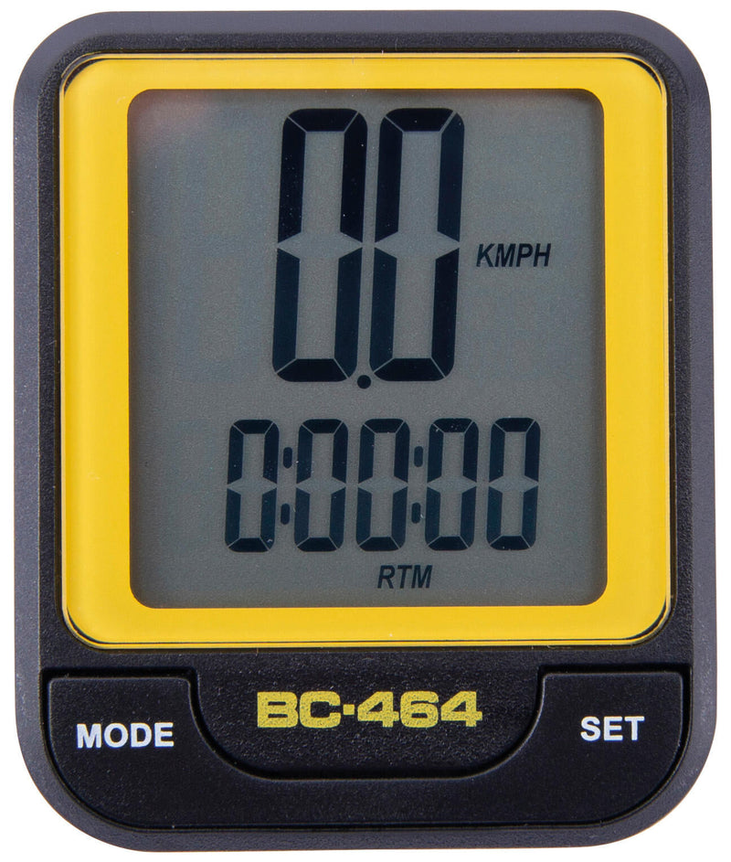 Load image into Gallery viewer, Contec fietscomputer cbc-464 ct computer cbc-464 wire, black neoyellow
