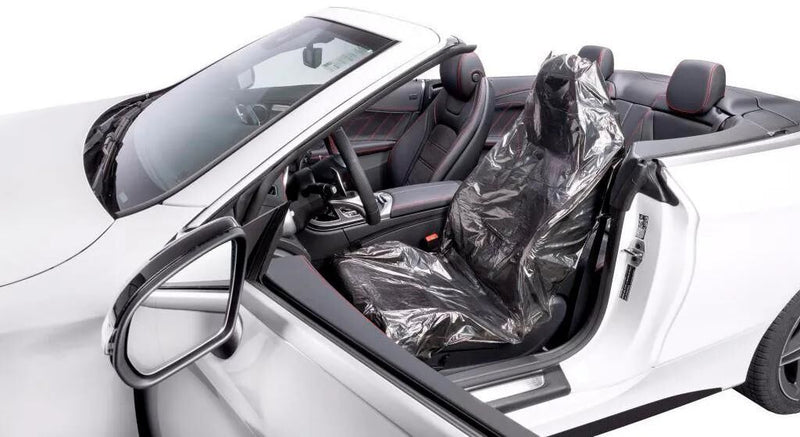 Load image into Gallery viewer, Serwo automotive werkstattschoner premium seat protector premium ca 500 pieces 820x1350mm
