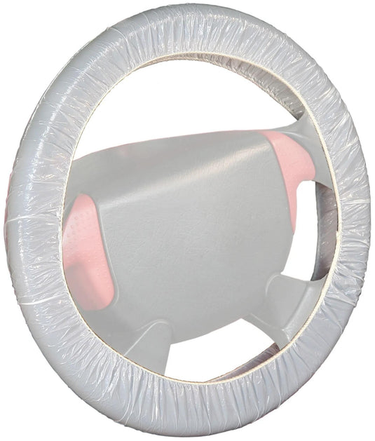 Serwo automotive lenkradschutz steering wheel covers car white 250 stck.d=40cm