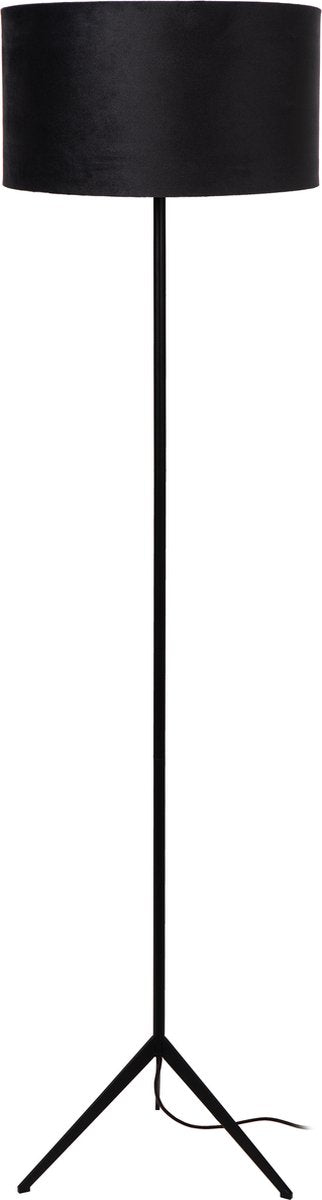 Lucide tondo - vloerlamp - ø 38 cm - 1xe27 - zwart
