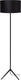 Lucide tondo - vloerlamp - ø 38 cm - 1xe27 - zwart