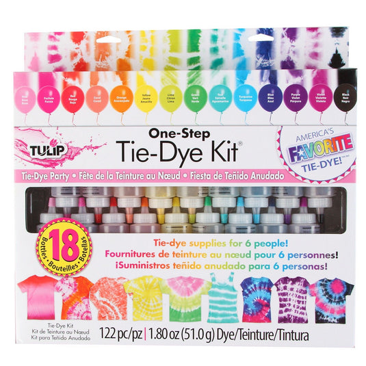Tulip one-step tie dye tulip • tie-dye kit 18 kleuren