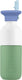 Dopper steel drinkfles 350 ml x flip straw - fresh green - roestvrij staal