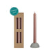 Ideas 4 seasons dinerkaars bliss roze set a 3 stuks ã˜2,2xh25cm