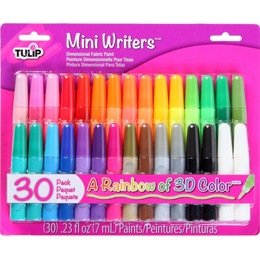 Tulip • 3d textielverf mini pennen 7ml 30st.