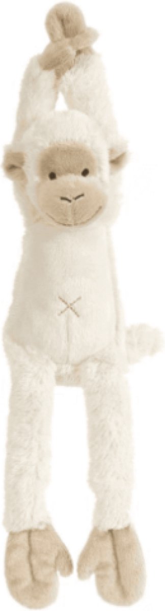 Happy horse aap mickey muziekknuffel - wit - baby cadeau