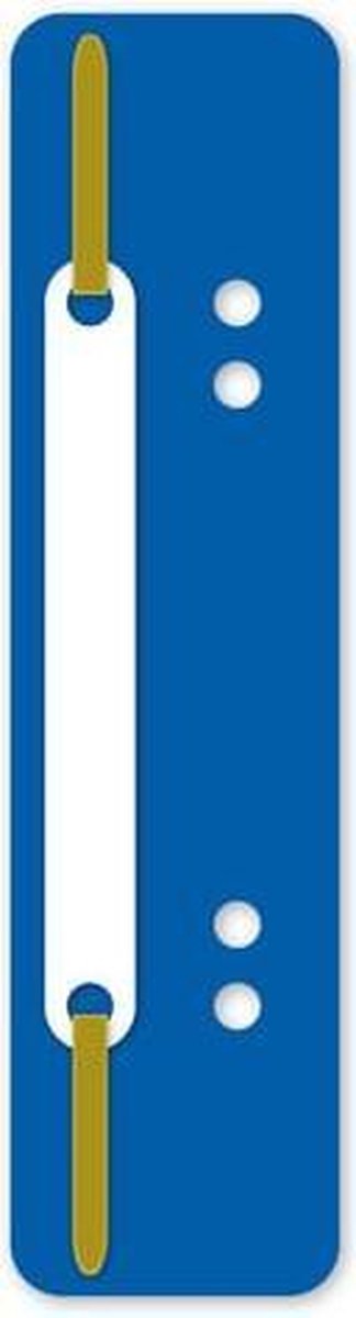 Kangaro - snelhechterstrip - donkerblauw - 2-gaats - doos a 100