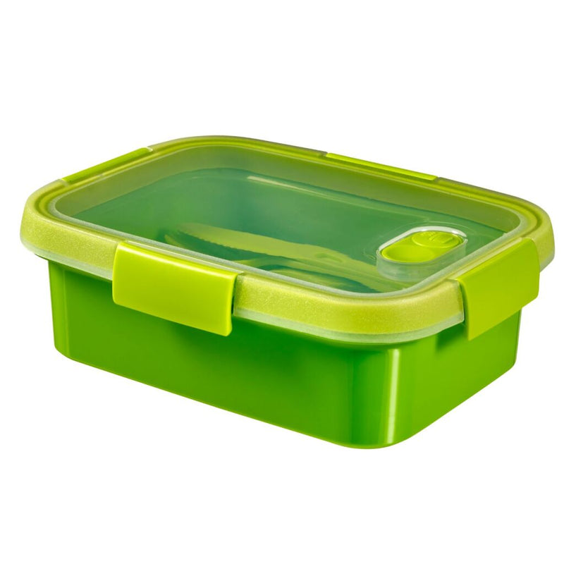 Load image into Gallery viewer, Curver smart to go lunchbox 1l + bestekset
