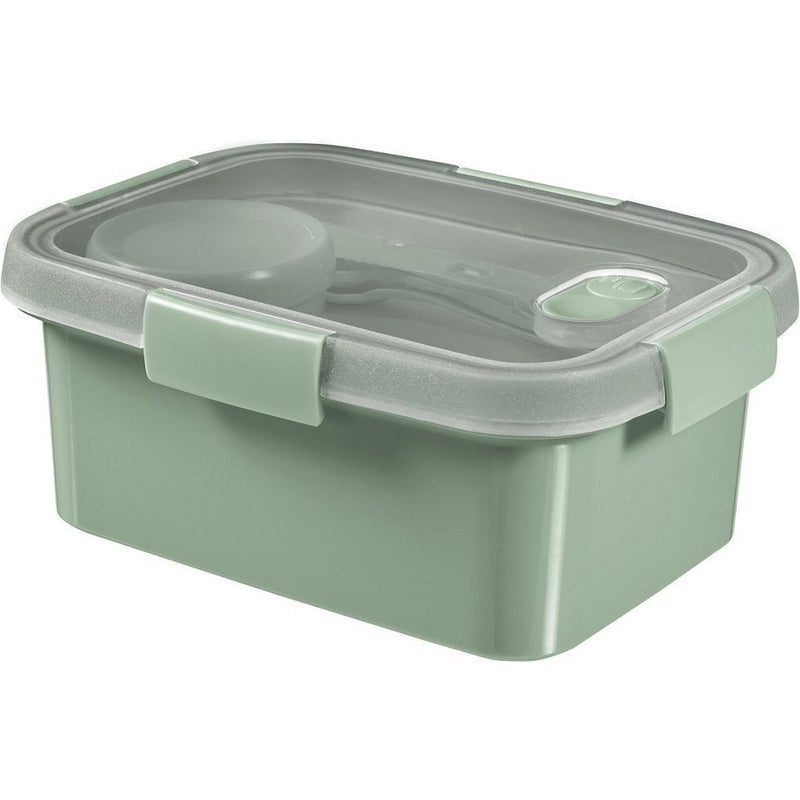 Load image into Gallery viewer, Curver smart to go eco lunchbox 1,2l + bestekset + sauscup
