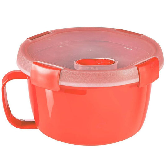 Curver curver microwave soepkom 0.9l rood